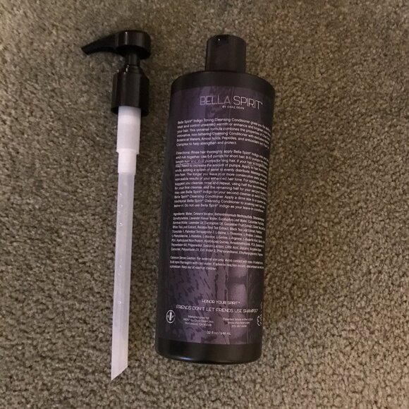 Bella Spirit by Chaz Dean INDIGO TONING Cleansing Conditioner – 32 oz - Picture 2 of 3